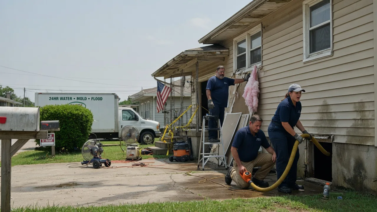 Water Damage Repair in Morganfield, KY near me